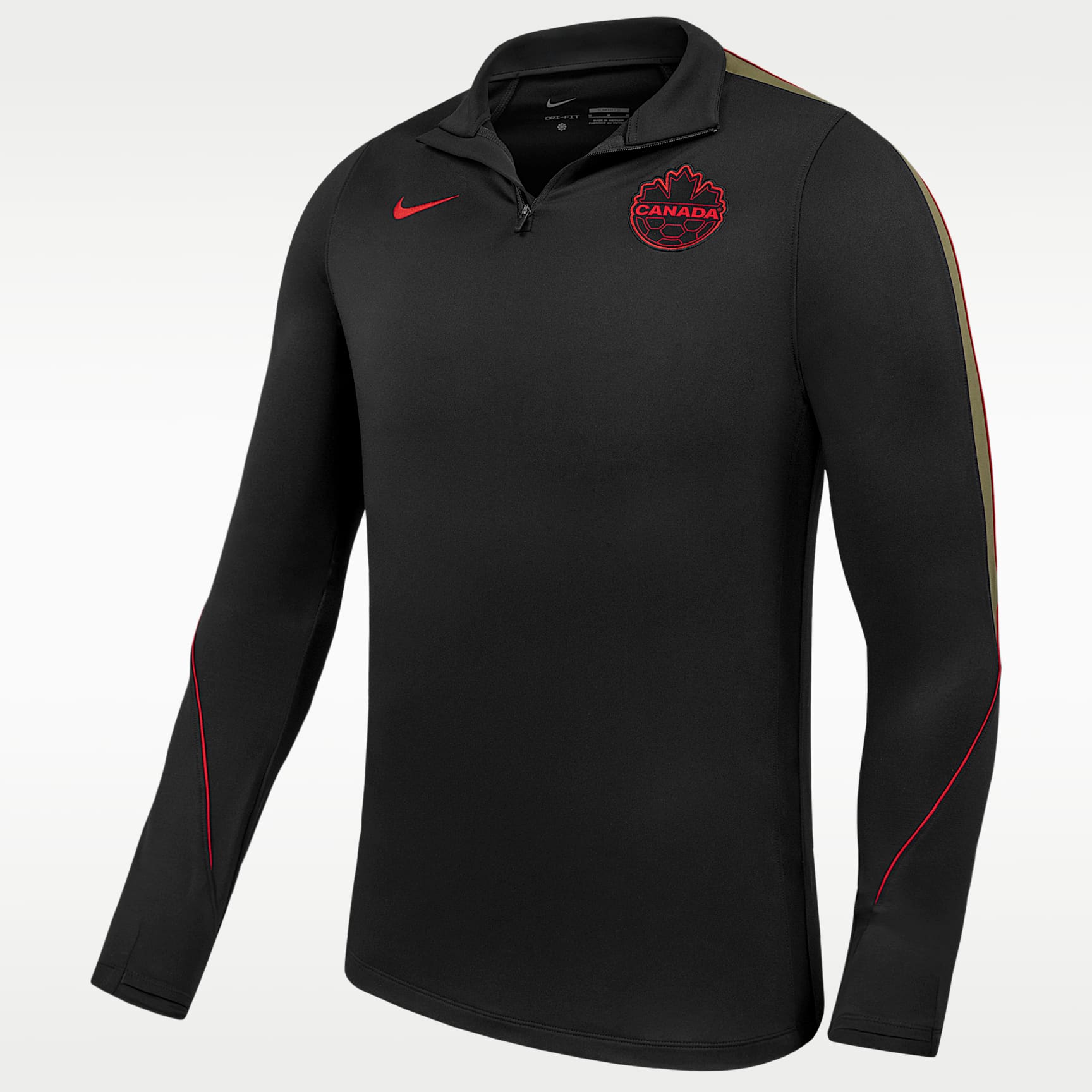 Canada Authentic Strike Nike Long-Sleeve Top. Nike.com